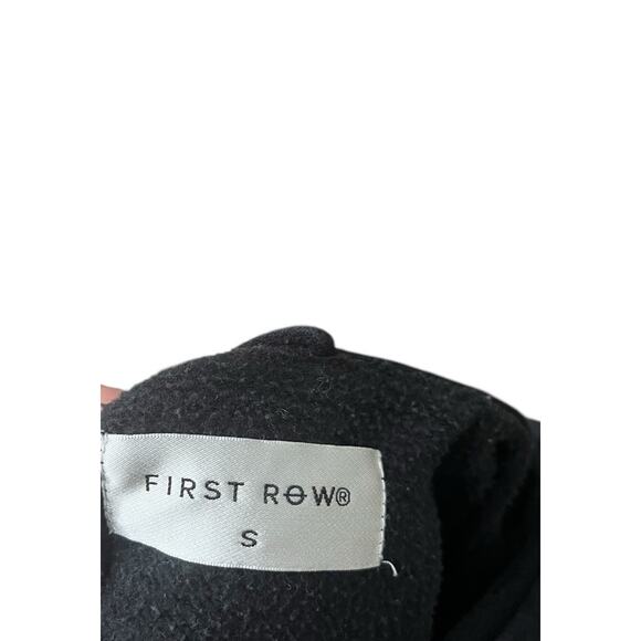 First Row Sweatshirt Hoodie Black Small Multicolor y2k Whimsygoth Streetwear - Picture 9 of 10